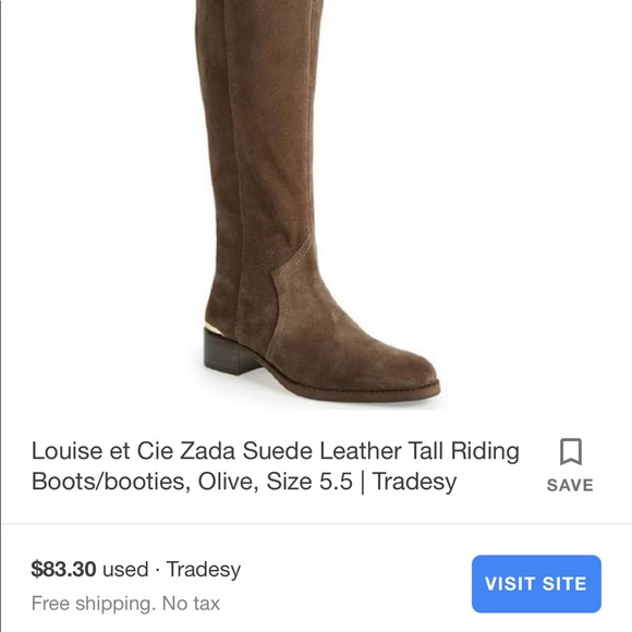 Suede riding boots - Picture 7 of 7